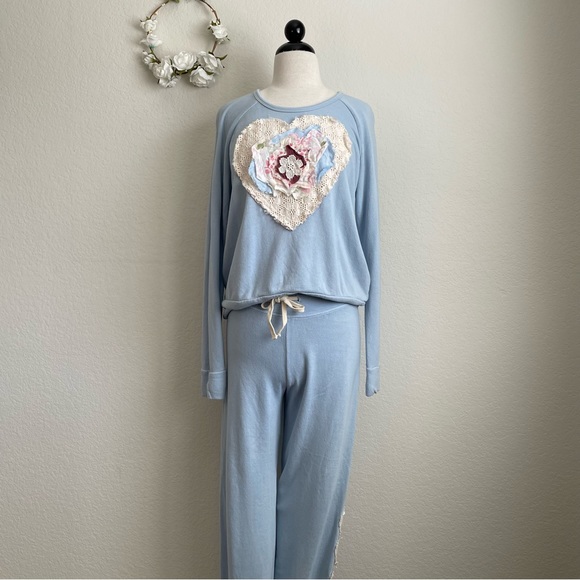 Anthropologie Sundry Upcycled Vintage-Inspired Joggers/Sweatpants - Picture 7 of 10